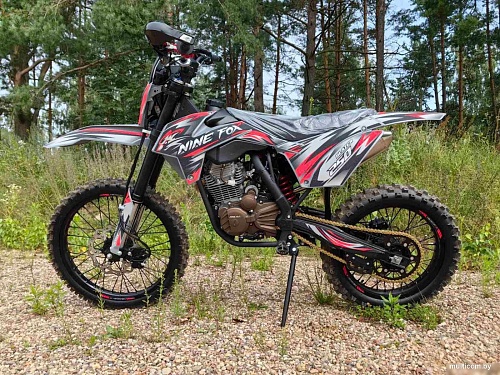 Мотоцикл Nine Fox Blazer 250 (черный/красный)