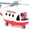 Игрушечный транспорт Полесье Вертолет-скорая помощь Альфа 68668 (белый)