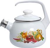 Чайник со свистком Лысьвенские эмали Итальянская кухня С-2711АП/4Рч