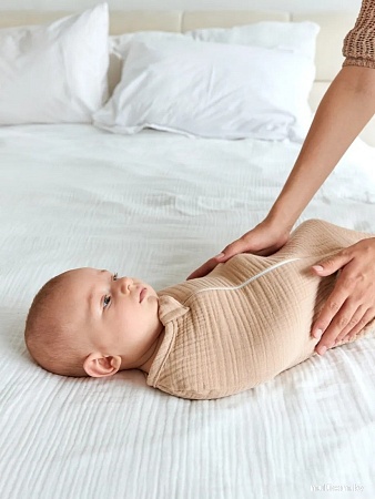 Пеленка-кокон Bebekevi BEV?1368-1 (бежевый)