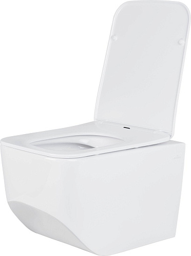 Унитаз подвесной Roxen Boro в комплекте с инсталляцией StounFix Dual Fresh 6 в 1 968023 (кнопка: золото глянцевое )