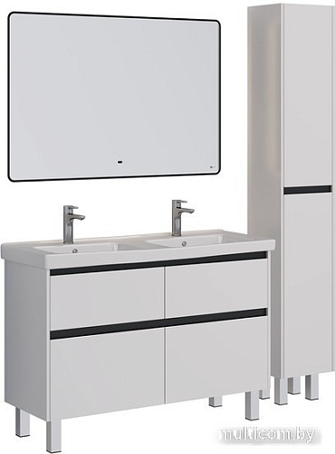 Lemark Зеркало Mio 120x80 LM120ZM (черный, с подсветкой и подогревом)