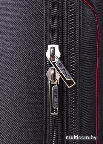Чемодан-спиннер Solier STL1316 77 см (черный/красный)