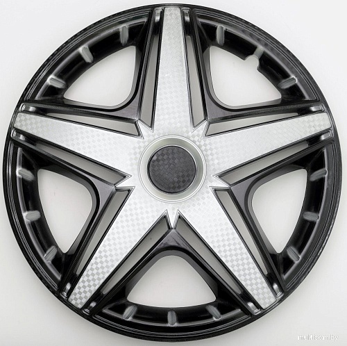 Набор колпаков на диски Star NHL черный глянец 14" (4 шт)