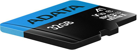 Карта памяти A-Data Premier AUSDH32GUICL10A1-RA1 microSDHC 32GB (с адаптером)