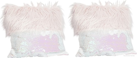 Декоративная подушка Solmax&Home SM06588 (розовый, 2 шт)