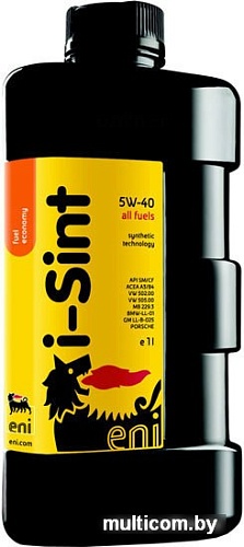 Моторное масло Eni i-Sint 5W-40 4л