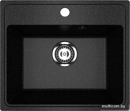 Кухонная мойка Mixline ML-GMU03 556720 (черный камень)