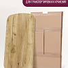 Столешница Millwood Закругленная 115x70x3.6 (дуб золотой Craft)