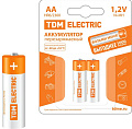 Аккумулятор TDM Electric AA 2300mAh Ni-MH BP-2 2шт