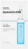 Косметика по уходу за лицом Missha Mascure Calming Solution Sheet Mask Guaiazulene 28 мл