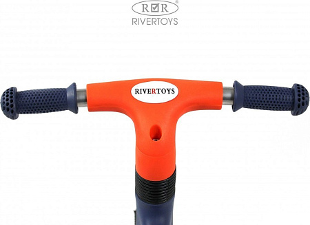 Беговел RiverToys HB-001 (синий)