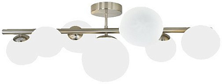 Люстра средней высоты Mirastyle XL-20991/7 Satin+WG