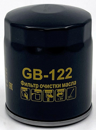 Масляный фильтр BIG Filter Spin-on GB-122