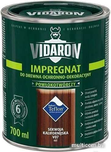 Пропитка Vidaron Impregnant V07 0.7 л (калифорнийская секвойя)