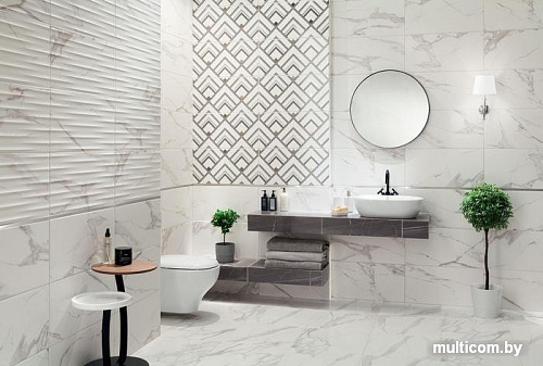 Керамическая плитка Tubadzin S-Bonella White (308x608)