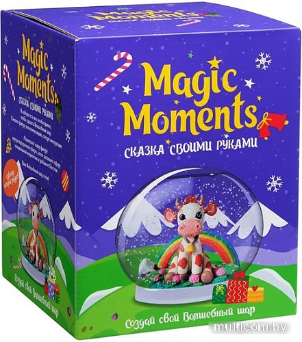 Набор для создания поделок/игрушек Magic Moments Волшебный шар. Корова mm-25