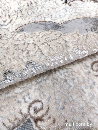 Ковер для жилой комнаты Bossan Rome C338A-GRI-KGRI (0.8x1.5)