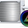 Система жидкостного охлаждения для процессора Montech LightFlow ARGB 240 (белый)