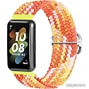 Ремешок Rumi Wick из плетеного нейлона для Huawei Band 7 (цитрусовый микс)