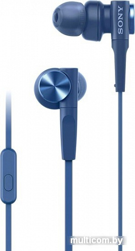 Наушники Sony MDR-XB55AP (синий)