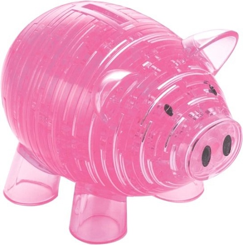 3Д-пазл Crystal Puzzle Копилка свинья 91103