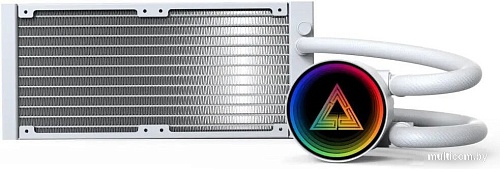 Система жидкостного охлаждения для процессора Montech LightFlow ARGB 240 (белый)