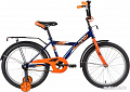 Детский велосипед Novatrack Astra 20 2020 203ASTRA.BL20 (синий/оранжевый)