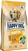 Сухой корм для собак Happy Dog NaturCroq Gefluegel Pur & Reis 4 кг