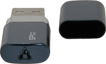 USB Flash Silicon-Power LuxMini 720 Deep Blue 64GB (SP064GBUF2720V1D)