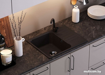 Кухонная мойка Quartz Bond 600 (уголь)
