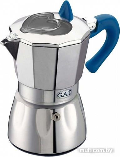 Гейзерная кофеварка G.A.T. Valentina 104903N (синий)