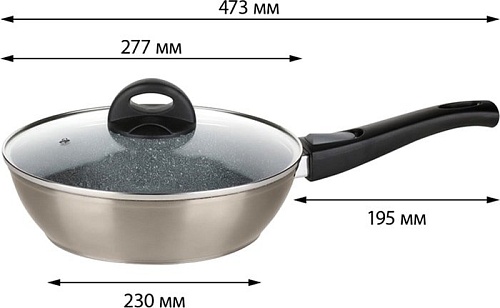 Сотейник Moulin Villa Silver PSL-28-DI-DH