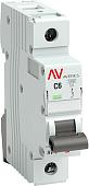 Выключатель автоматический EKF Averes AV-10 1P 6A (C) 10kA mcb10-1-06C-av