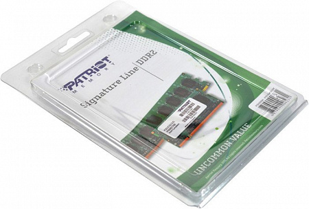 Оперативная память Patriot Signature 2x2GB KIT DDR2 PC2-6400 (PSD24G800K)