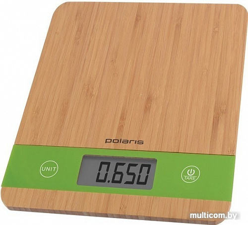 Кухонные весы Polaris PKS 0545D Bamboo