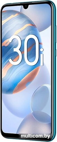 Смартфон HONOR 30i LRA-LX1 4GB/128GB (мерцающий бирюзовый)