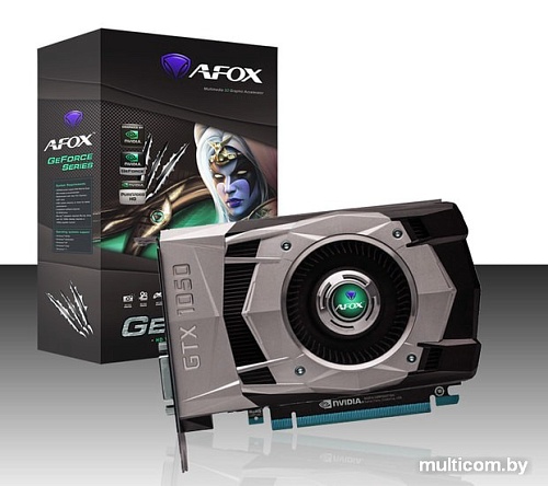 Видеокарта AFOX GeForce GTX 1050 Ti 4GB GDDR5 AF1050Ti-4096D5H2