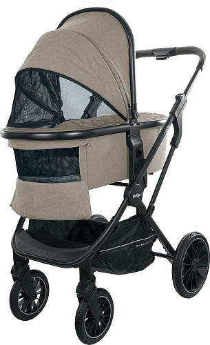 Универсальная коляска Indigo Carry (3 в 1, бежевый)