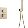 Душевая система Abber Daheim AF8251G (золото матовое)