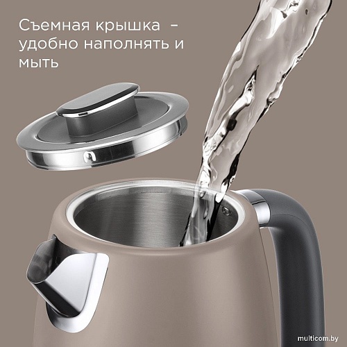 Электрический чайник Redmond (Редмонд) KM240 (бежевый)