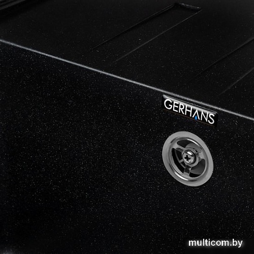 Кухонная мойка Gerhans B15 (оникс)