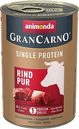 Консервированный корм для собак Animonda GranCarno Single Protein 400 г