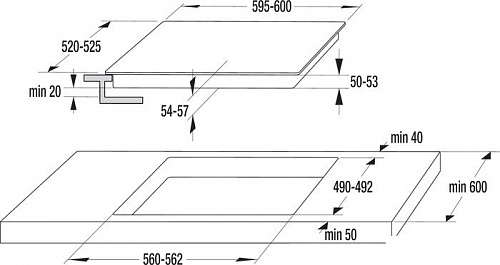 Варочная панель Gorenje ECT643WCSC