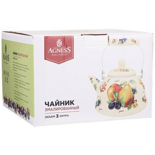 Чайник без свистка Agness Секретные ингредиенты 934-422