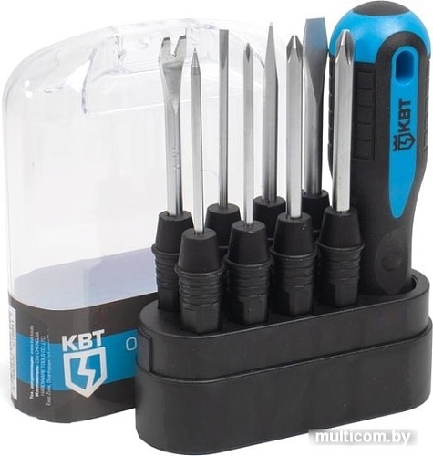 Набор отверток КВТ НО-9 (9 предметов)