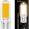 Светодиодная лампа Gauss LED G9 3.5 Вт 4100 К 107809203