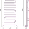 Полотенцесушитель Сунержа Элегия+ 1000x400 00-0205-1040