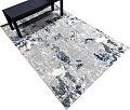 Ковер для жилой комнаты Radjab Carpet Палермо прямоугольник R514A 10649RK 1.2x1.8 (light grey/blue)