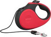 Поводок-рулетка XCHO Трос 3м (XS, красный/черный)